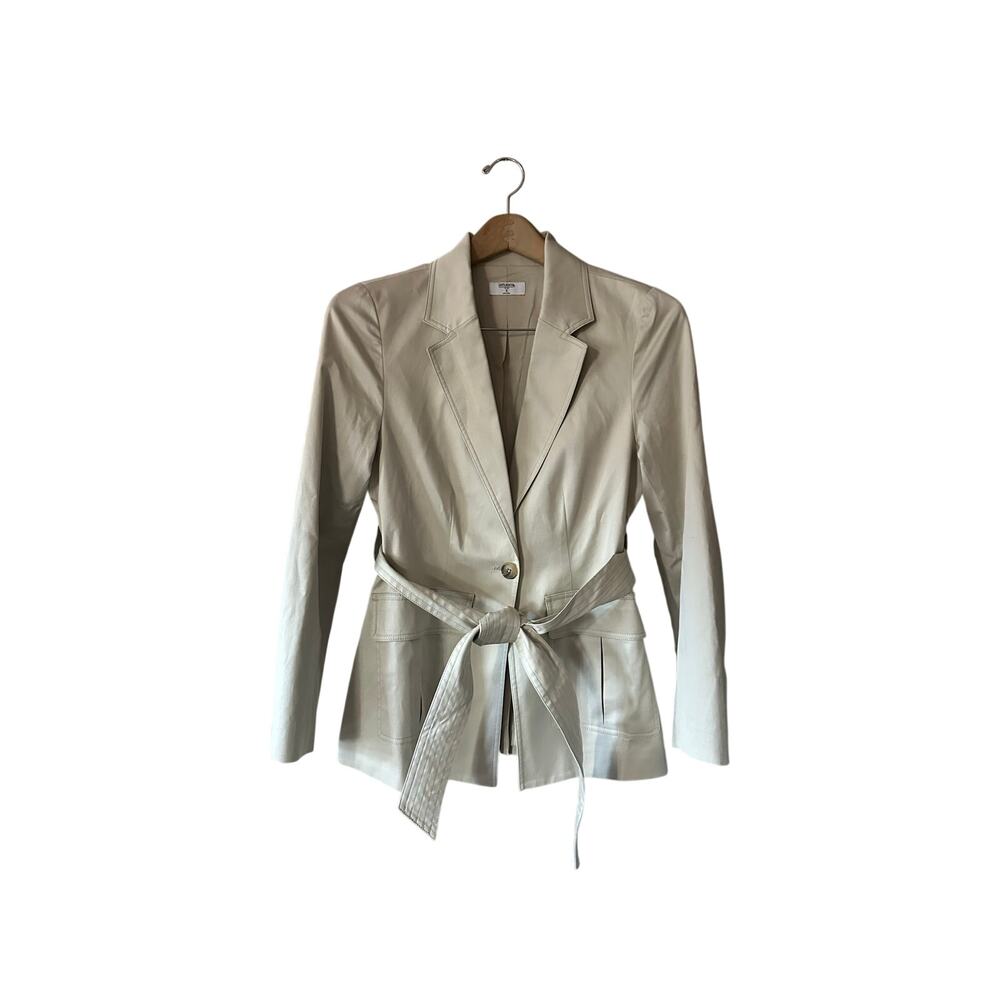 UNTUCKit for Her Farrell Jacket Tan Size Small